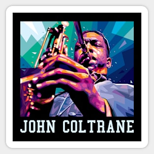 John Coltrane Sticker